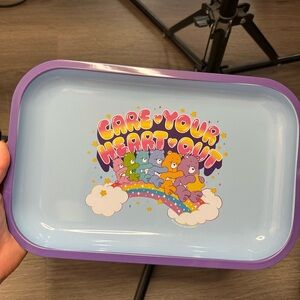 Silver Buffalo Care Bears Care Your Heart Out 11" x 7" Tin Tray